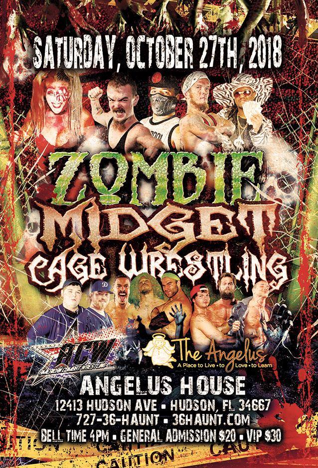 Zombie Midget Cage Wrestling